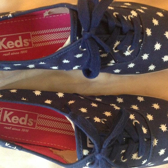 Keds blue Champion "Starburst" shoes - Picture 9 of 13
